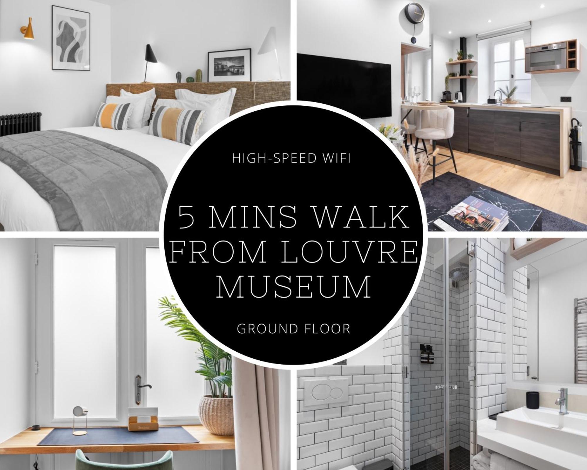 Appartement 30M2 Cosy A 5 Min A Pied Du Musee Du Louvre 파리 외부 사진